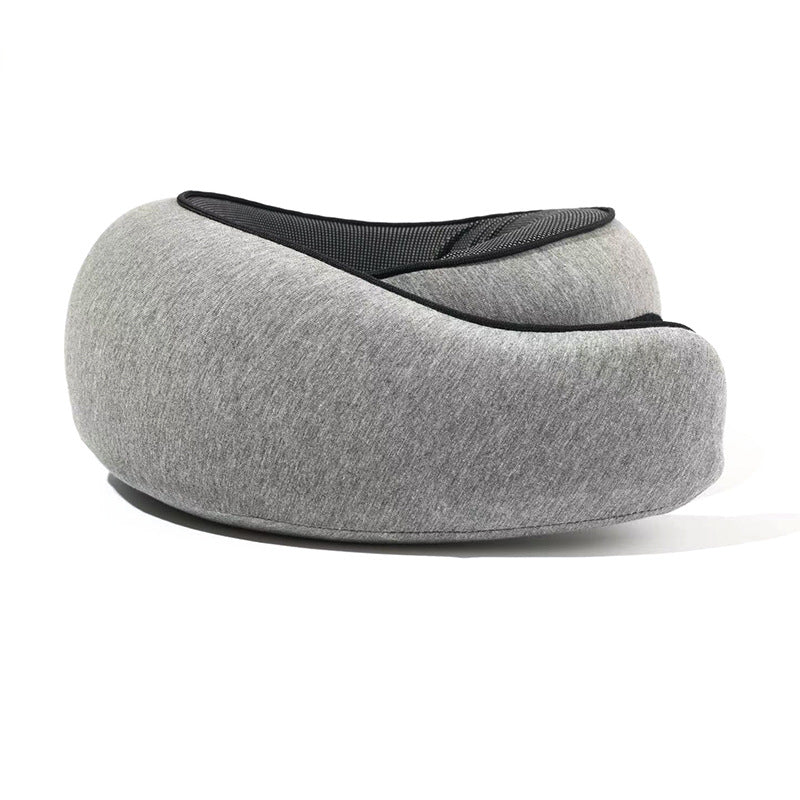 Slow Rebound Snail Travel Pillow Portable Memory Foam U-Shaped Neck Pillow