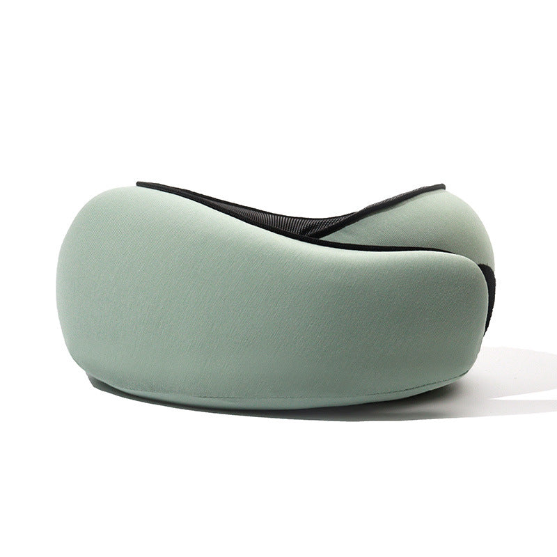 Slow Rebound Snail Travel Pillow Portable Memory Foam U-Shaped Neck Pillow