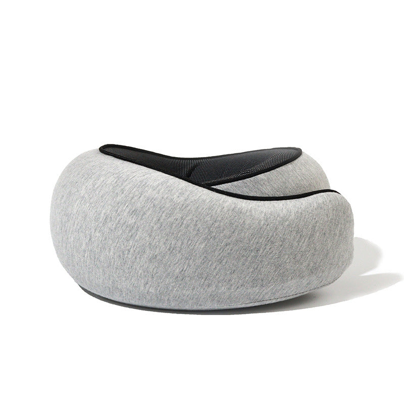 Slow Rebound Snail Travel Pillow Portable Memory Foam U-Shaped Neck Pillow